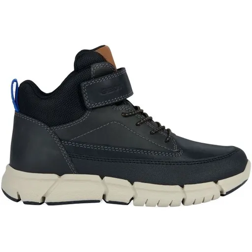Geox J FLEXYPER Chlapecká zimní obuv, černá, velikost