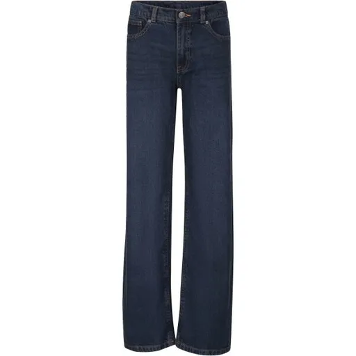 NAX SAMSO Dívčí džíny, tmavě modrá, velikost 164-170