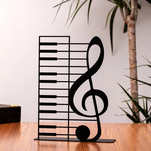 Dekorativní předmět Left Key - Black