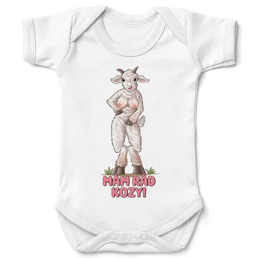 Body Mám rád kozy (Velikost: 80)