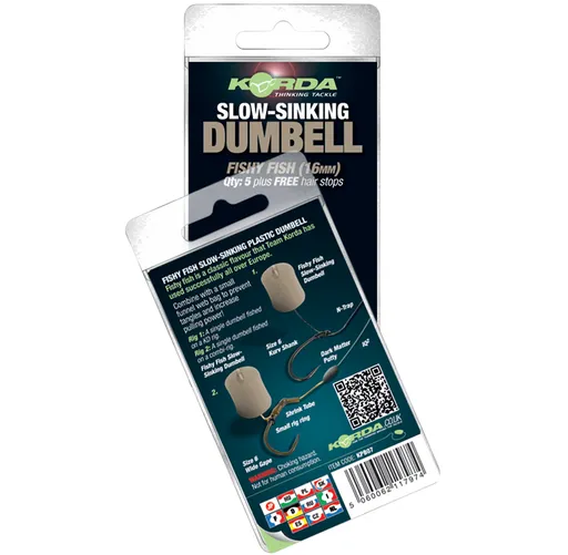 Korda dumbell pop-up fishy fish hnědá ryba-16 mm