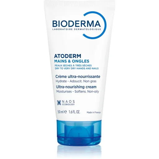 Bioderma Atoderm Krém na Ruce & Nehty krém na ruce pro velmi suchou citlivou a atopickou pokožku 50 ml