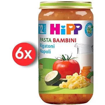 HiPP BIO PASTA BAMBINI Rigatoni Neapol 6× 250 g (4062300261259)