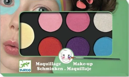 Barvy k malování na obličej - sladké odstíny