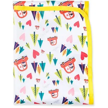 Bobánek Přebalovací podložka Autíčko 75 × 75 cm (13PP)