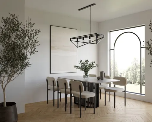 Eluvies 100x125x25cm závěsná 4 černý