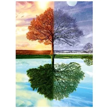 Schmidt Puzzle Strom čtyř období 500 dílků (4001504582234)