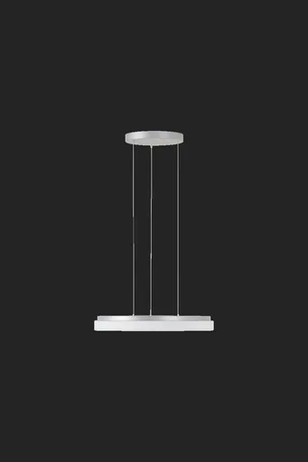 OSMONT CAR66385 CARINA LE2 závěsné skleněné svítidlo stříbrná / bílá IP40 3000 K 33W LED DALI