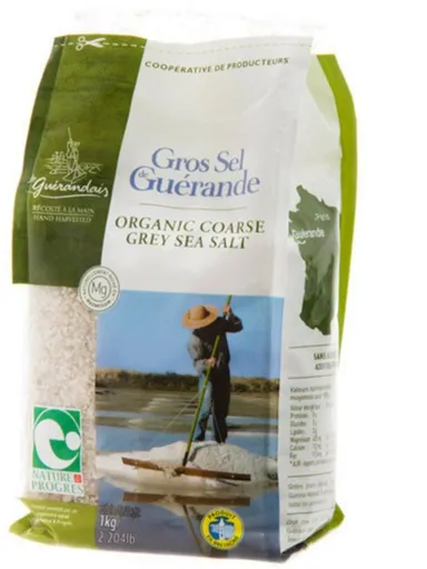 Le Guérandais Keltská sůl mořská 1kg sáček (HEALTHYSAL)