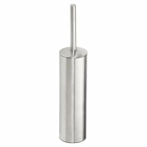 SAPHO XS300 X-Steel WC štětka černá nástěnná / na postavení, broušený nerez