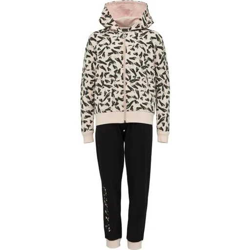 Lotto GELATA Dívčí tepláková souprava, černá, velikost 164-170