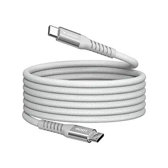Verbatim 31854 USB kabel, USB C + USB C, 100W, 1.2m, magnetický, box, šedý
