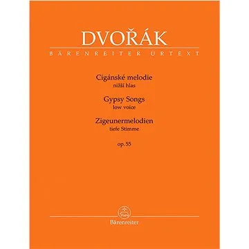Cigánské melodie op. 55: nižší hlas (9790260107793)