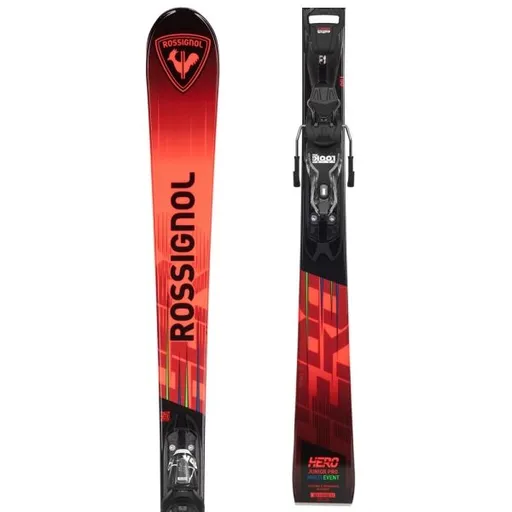 Rossignol HERO JR MULTI-EVENT XPRESS JR + XPRESS 7 GW Juniorské sjezdové lyže, červená, velikost
