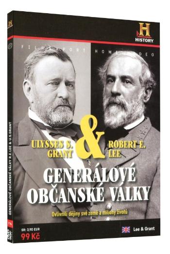 Generálové občanské války: Robert E. Lee a Ulysses S. Grant (DVD)