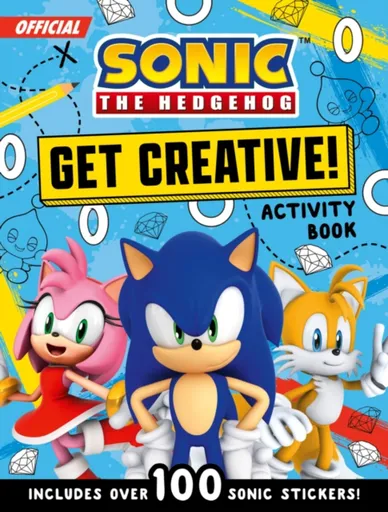 Sonic The Hedgehog Get Creative! Sticker Activity Book - Sonic The Hedgehog