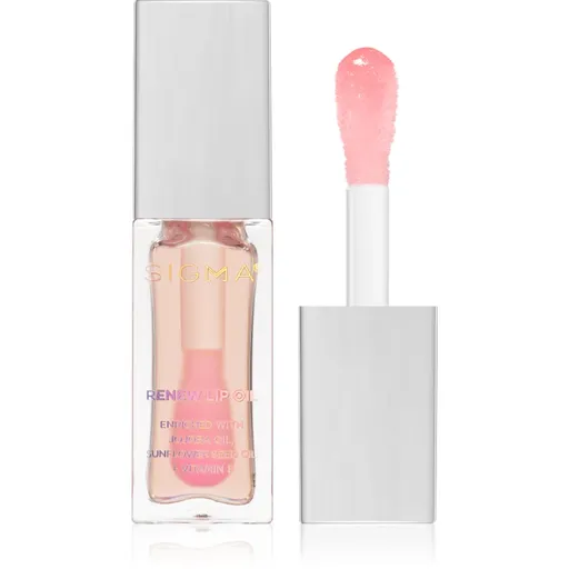Sigma Beauty Renew Lip Oil olej na rty dodávající hydrataci a lesk odstín Hush 5,2 g