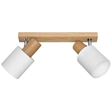 Bodové svítidlo TREEHOUSE 2xE27/25W/230V dub – FSC certifikováno (117644)
