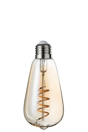 Žárovka Jantar Spiral - 6*6*13 cm / E27 J-Line by Jolipa