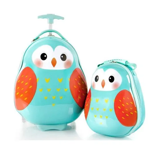Heys Travel Tots Owl – set of backpack and suitcase