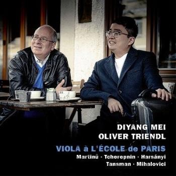 Diyang Mei, MEI, DIYANG & OLIVER TRIE - VIOLA A L\'ECOLE DE PARIS CD, CD