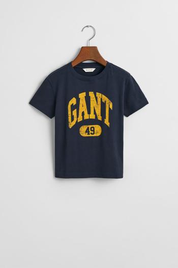 TRIČKO GANT 49 ARCH RELAXED T-SHIRT EVENING BLUE