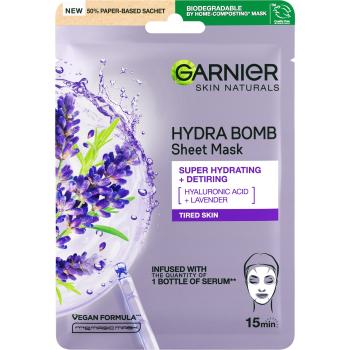 Garnier Hydratační textilní maska proti projevům únavy s výtažkem z levandule Skin Naturals Hydra Bomb (Tissue Mask) 28 g