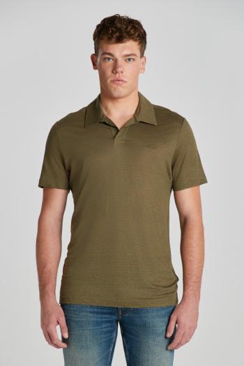 POLOKOŠILE GANT LINEN SS POLO JUNIPER GREEN