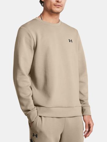 Under Armour UA Unstoppable Flc Crew Mikina Hnědá