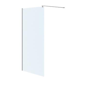 CERSANIT Sprchová zástěna WALK-IN MILLE CHROM 100x200, čiré sklo S161-001