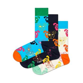 HAPPY SOCKS MIXED DOG GIFT SET 3P Klasické ponožky, mix, velikost