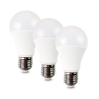 Žárovka LED E27 10W A60 bílá teplá SOLIGHT WZ529-3P