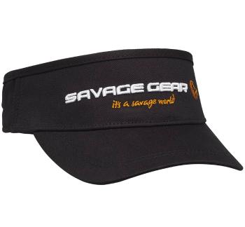 Savage gear šilt sun visor one size black ink