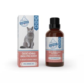 Topvet For Pets Čistič očního okolí pro kočky 50 ml