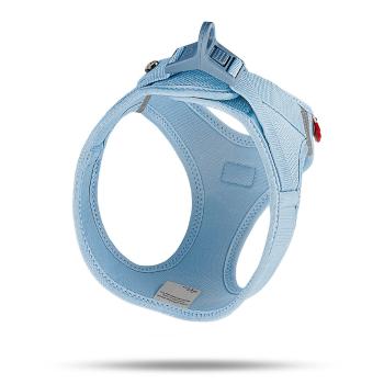 CURLI Postroj pro psy se sponou Air-Mesh Skyblue, 3XS, 1,5-3 kg