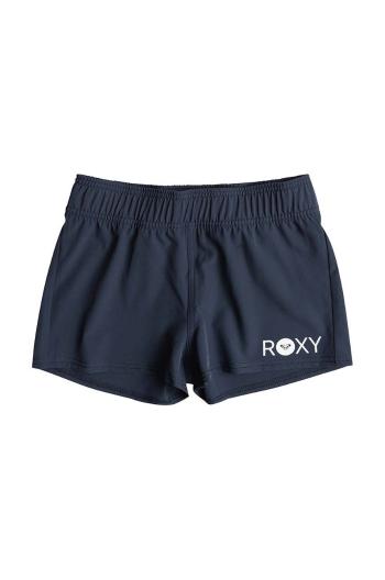 Dětské kraťasy Roxy RG ESSENTIALS tmavomodrá barva, hladké