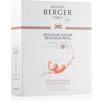 Maison Berger Paris Exquisite Sparkle vůně do auta náhradní náplň 2 x 17 g