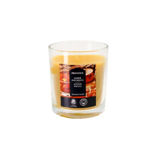 Vonná svíčka ve skle PROVENCE 20 hodin jantar a pačuli