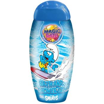 The Smurfs Magic Bath Bath & Shower Gel sprchový a koupelový gel pro děti 200 ml