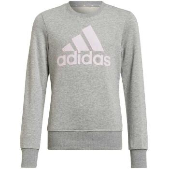 adidas BIG LOGO SWEATSHIRT Dívčí mikina, šedá, velikost