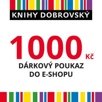 E-shopová dárková poukázka 1000 Kč