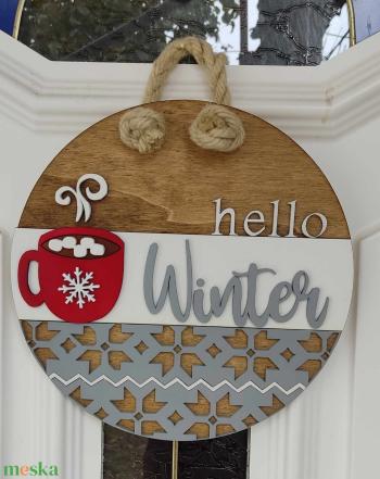 Hello winter kopogtató