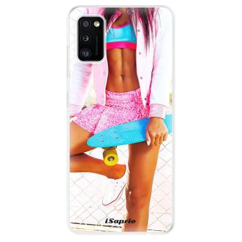 Odolné silikonové pouzdro iSaprio - Skate girl 01 - Samsung Galaxy A41