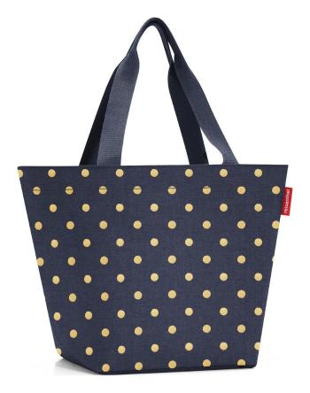 Reisenthel Shopper M Metallic Dots Blue