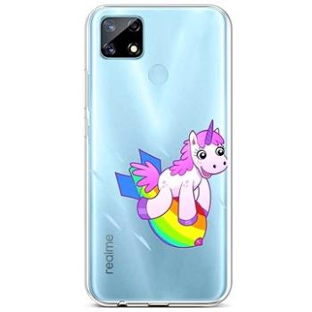 TopQ Realme 7i silikon Flying Unicorn 62547 (Sun-62547)