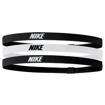 Nike ELASTIC HEADBANDS 2.0 3 PK Čelenka, černá, velikost