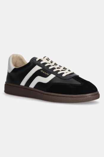 Kožené sneakers boty Gant Cuzmo černá barva, 29631822 G001