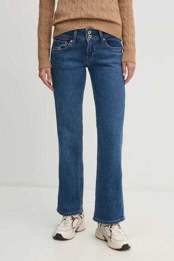 Rifle Pepe Jeans STRAIGHT JEANS LW VENUS dámske, vysoký pás, PL204848EE3