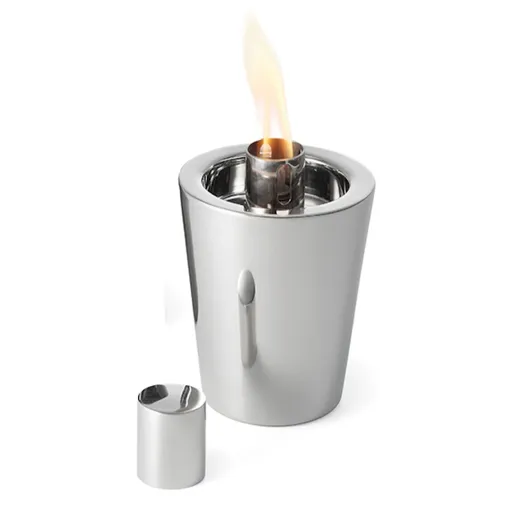 Stolní krb/louče Tarcia, leštěný nerez - Philippi