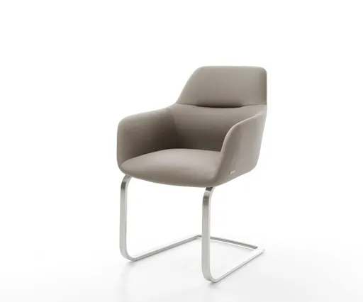 Jídelní židle Pejo-Flex pravá kůže tmavě béžová jídelní židle